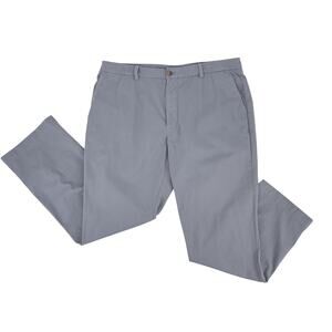 Vineyard Vines Men's Slim Fit Breaker Pants Gray 38x30 Actual/38x32 Chino Preppy